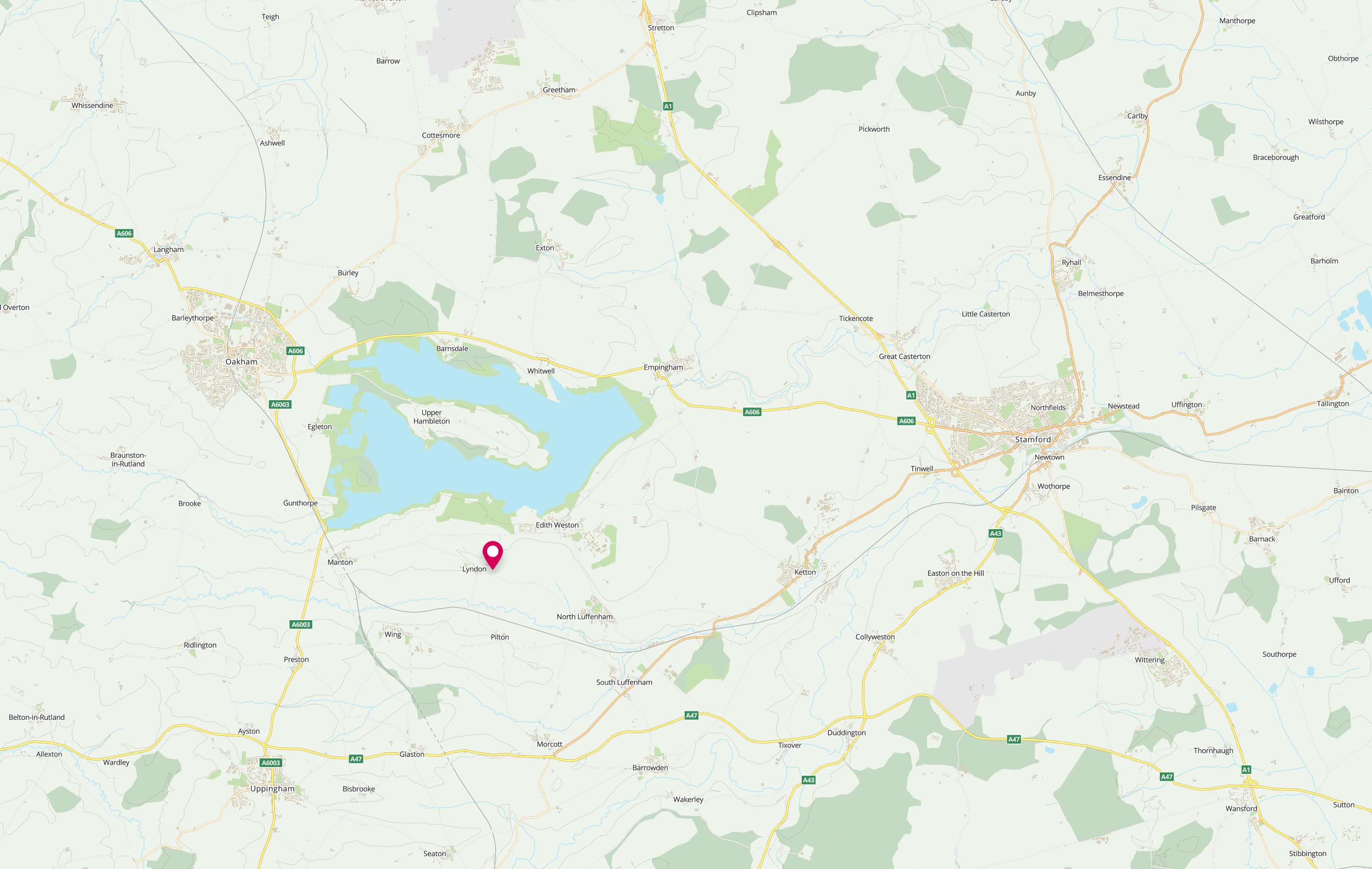Picks Barn Lyndon Location Map