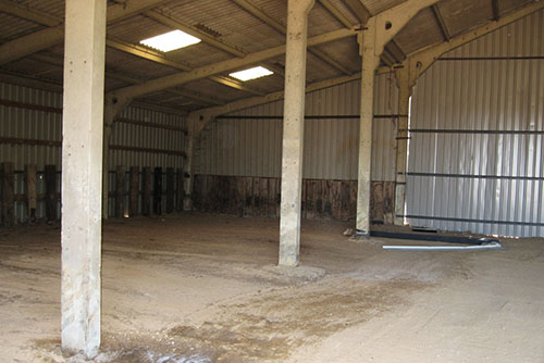 Old Picks Barn Interior View