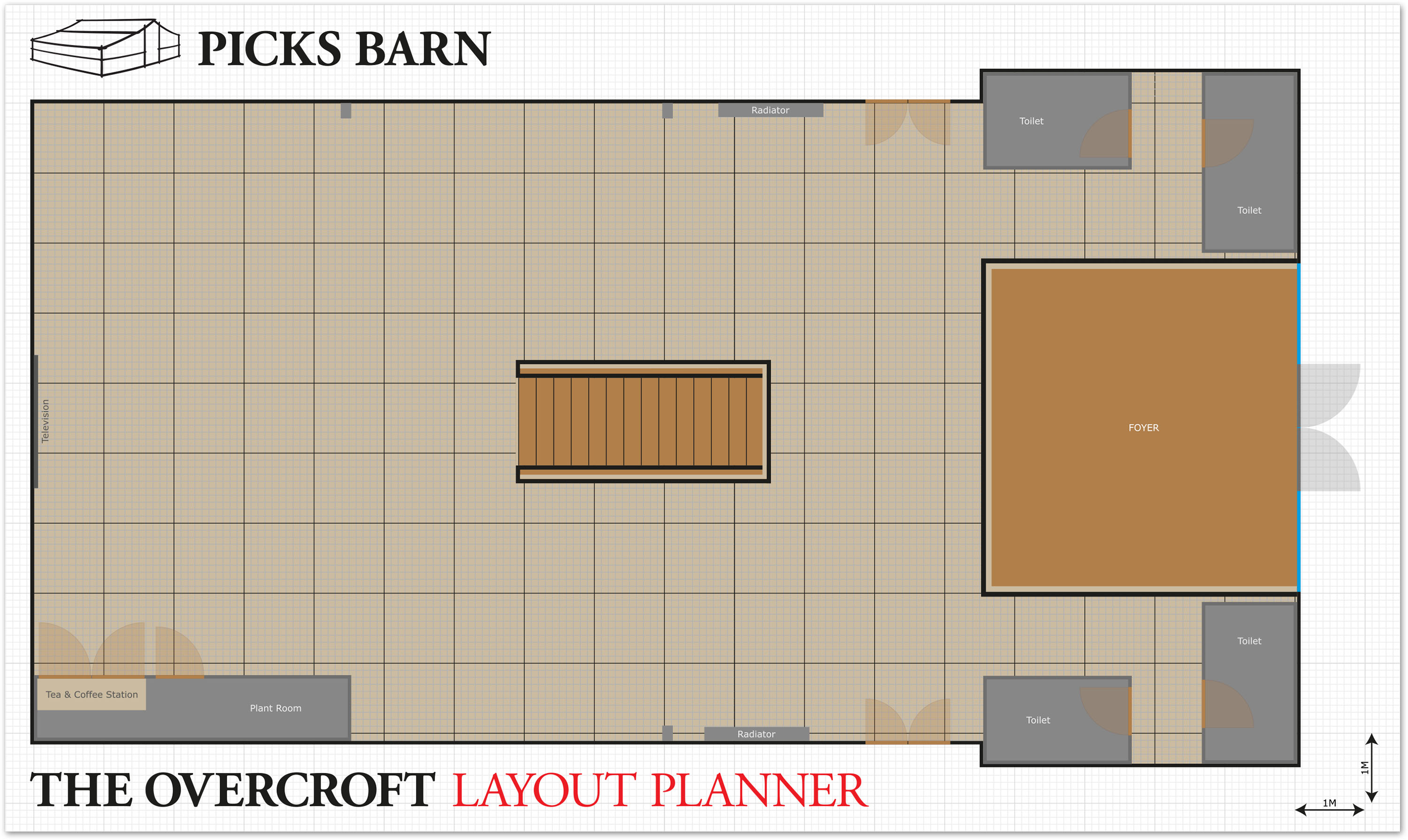 Picks Barn Overcroft Layout Planner Image